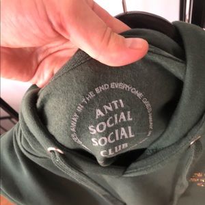 Anti Social Social Club Hoodie